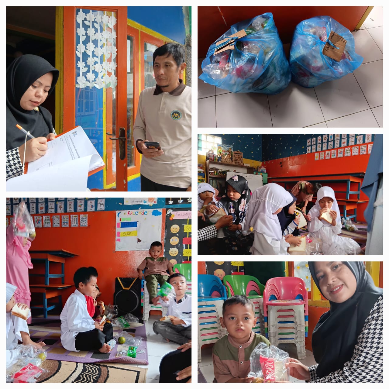 Roti, buah, susu, semua siap nemenin hari kamu biar tetap strong 💪✨
Ingat, isi perut dulu baru isi tugas!”
